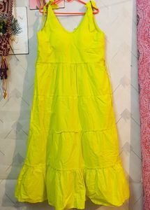 Beautiful Green Tie Dress