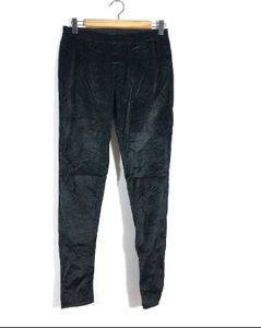 New Skinny Elastic Cordroy Black Jeggings Women