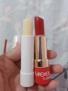 Lipstick Lipbalm And Eye Liner
