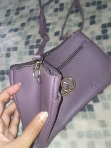 Pretty Muave Bag