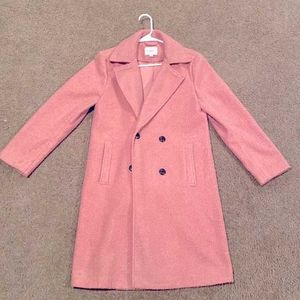 Pink Trench Coat