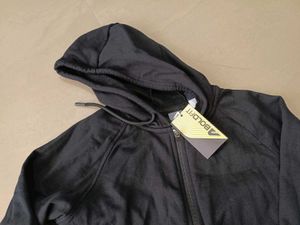 Boldfit Black Zip-Up Hoodie, S Size