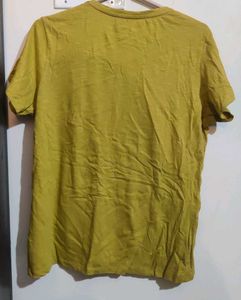 Graphic Tee - Mustard Yellow