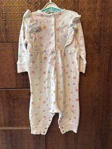 Floral Ruffle Romper