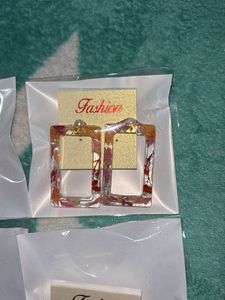 Set of 4 Resin Earrings