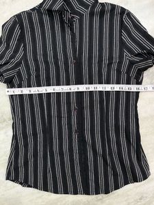 Striped Button-Down Shirt