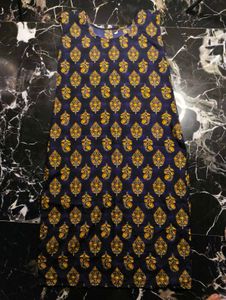 Dress Combo: Navy &amp; Gold Kurtis