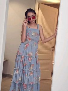 Floral Tiered Maxi Dress