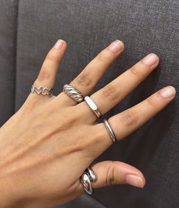 Premium Silver Rings (set Of 10)💗