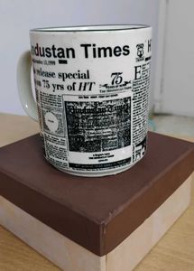 Vintage HT Paper Printed Mug
