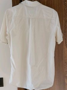 US Polo Casual White Shirt