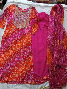 Embroidered Jaipuri Kurta