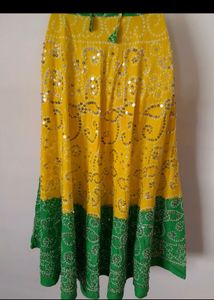 🔥 Lehariya print Lengha Set🔥