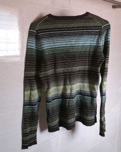Striped long sleeve Top