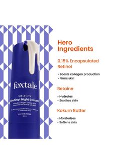Foxtale Retinol Night Serum