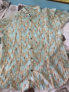 Patterned Casual Shirt