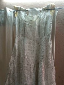 White Gown Long Gera