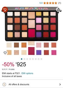 Makeup Revolution Eyeshadow Pallete