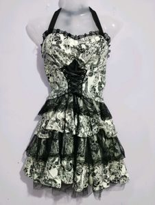 HEART SHAPED GOTHIC DRESS