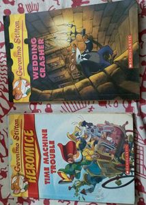 Geronimo Stilton Books - Wedding Crasher & Time Ma