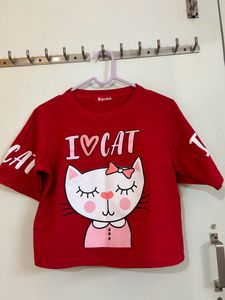 Cropped Oversized Tshirt