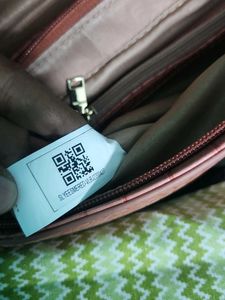 Croc-Embossed Handbag caprese