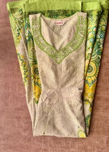 Floral Anarkali Kurti