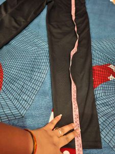 Black &amp; Gold Track Pants