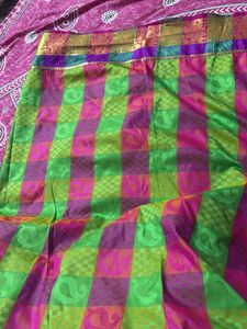 Multicolor Silk Saree