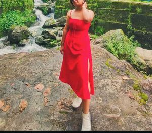 Red Maxi Dress