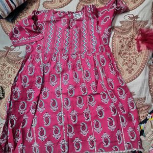 Pink Ethnic Dress