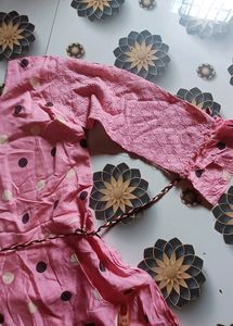 BABY PINK ETHNIC GOWN