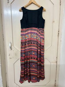 Ethnic Gown Maxi Dress Colourful