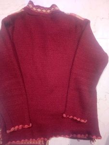 Beautiful stone embriodered designer sweater