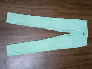 Mint Green Jeans