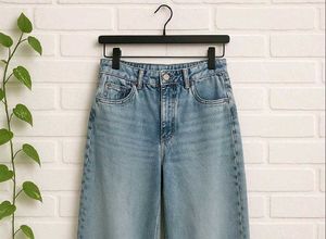 Wide Leg Denim Jeans