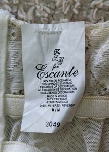 ✨ Escante White Lace Garter Belt ✨