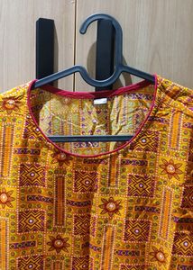 Orange Traditional Kurti