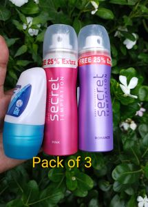 Pack Of 3 Perfume Set