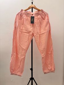 Peach Cotton Leggings