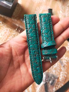 Customised Vintage Look Leather Strap