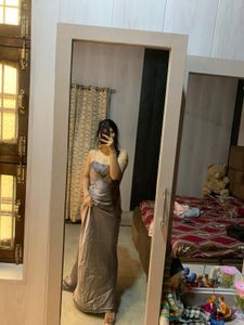 Beautiful Satin Party Gown🎀🦋🐬