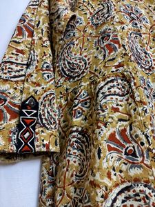 Siyahi Kalamkari Kurti