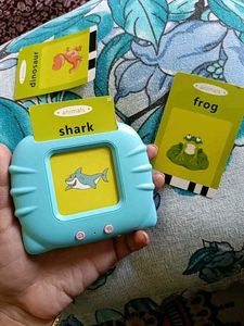 Educational Learning Talking Flash Cards for 2yr