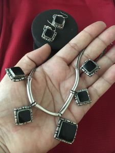 Black Onyx Jewelry Set
