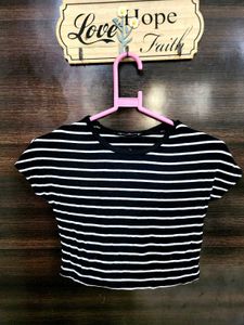 Zara Stretchable Striped Top!