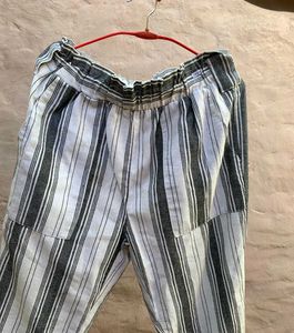 Relexed Striped Casual Pants