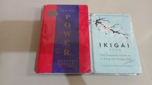 Combo Of 48 Laws And Ikigai