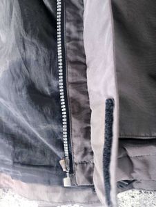 Grey Hooded Utility Jacket