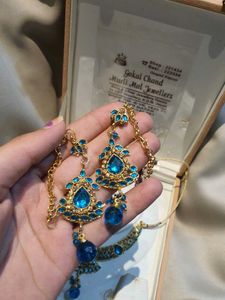 🔥🎀💙Women Wedding Wear Jewellery Set 💙🎀🔥